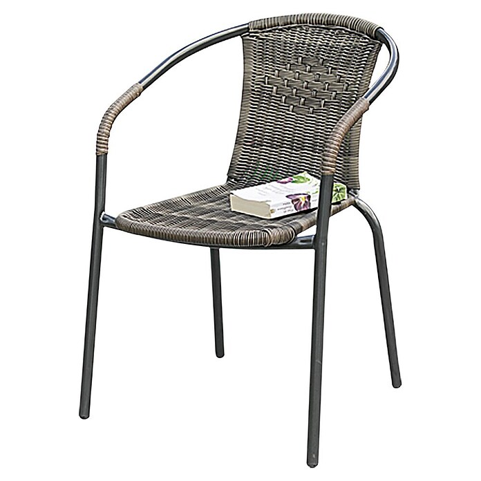 Sunfun Vrtna stolica Maike  (Antracit, Širina: 53 cm) | BAUHAUS