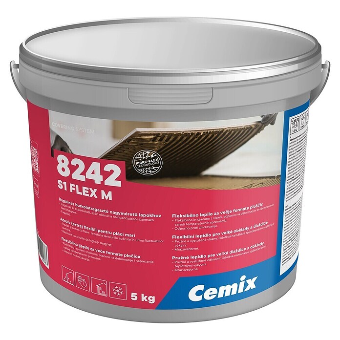 Cemix Ljepilo za pločice Flex S1 M 8242  (5 kg, Siva) | BAUHAUS