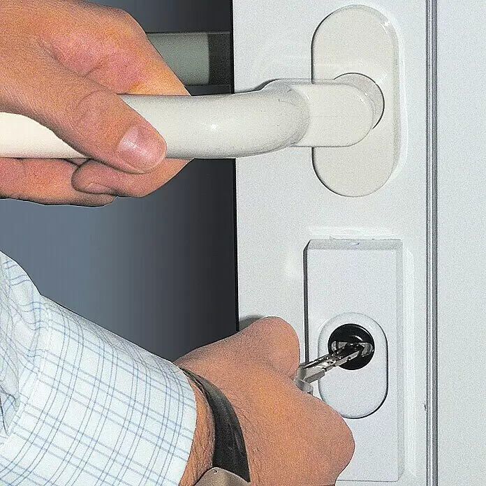 Abus Profilzylinder D6X - Baulänge innen: 35 mm, Baulänge außen: 35 mm, Anzahl Schlüssel: 5 Stk.