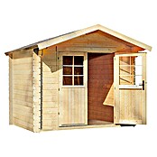 Caseta de madera Vaasa (Madera, Área: 5,76 m², Espesor de pared: 28 mm)