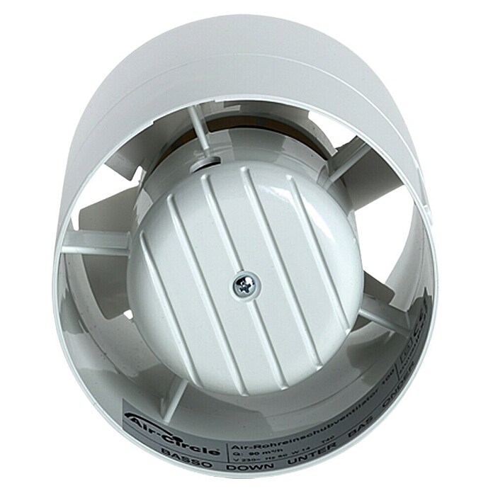 Air-Circle Cjevni ventilator  (10 cm, Bijele boje) | BAUHAUS