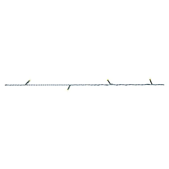 Tween Light Guirnalda luminosa LED - Para exterior, Color de luz: Blanco cálido, Número de bombillas: 400 ud., Funcionamiento en red, 65 m - Guirnalda de luces con pequeños LED amarillos en un cable negro. Perfecto para decorar espacios interiores y exteriores.