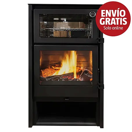 Invicta Estufa de leña Modena con Horno