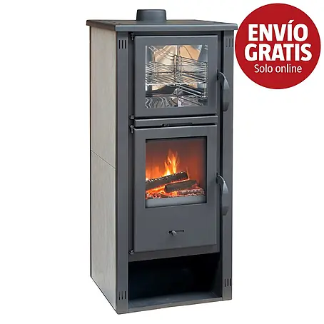 Invicta Estufa de leña Thalia Pella SG con horno