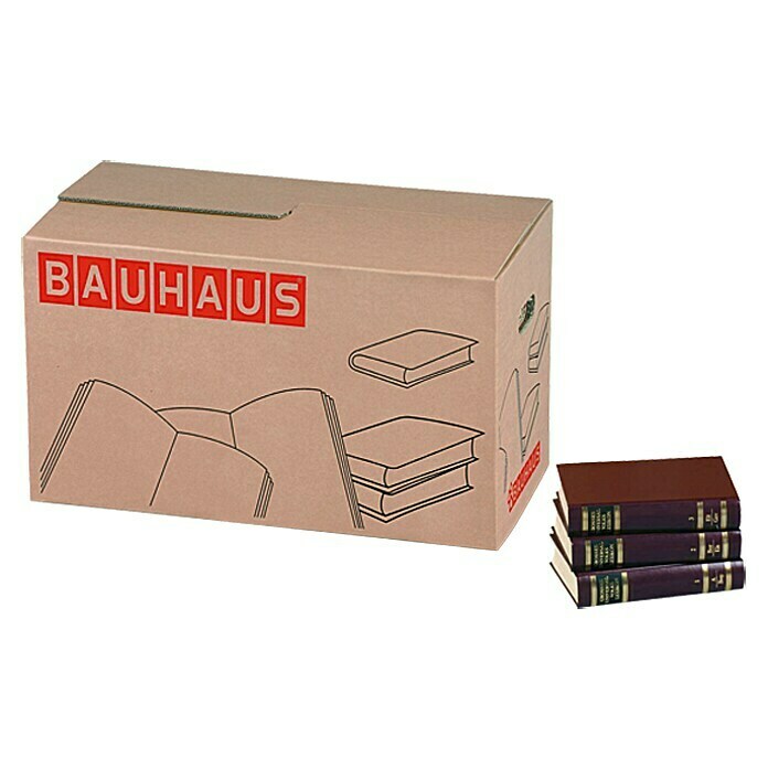 BAUHAUS Boeken- en serviesdoos (Draagkracht: 40 kg, 58 x 33 x 33,5 cm)