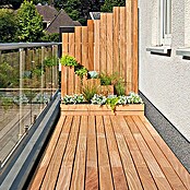 Terrassenbrett (Kiefer/Fichte, 300 x 9,6 x 1,9 cm)
