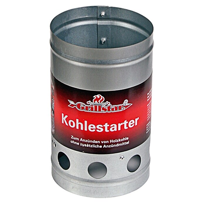 Grillstar Chimenea de encendido (Acero, Galvanizado)