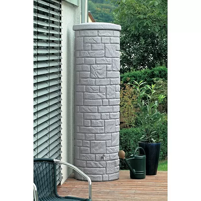 Arves Regenspeicher Arcado - 460 l, Granitfarben, 1 Stk.