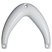 Talamex Defensa de proa (33 x 34 cm, Blanco)