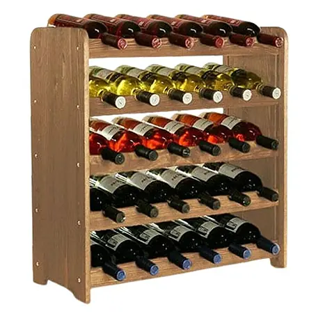Weinregal PINOTWINE C 61,6x63,2x26,5cm 30 Flaschen Braun geölt