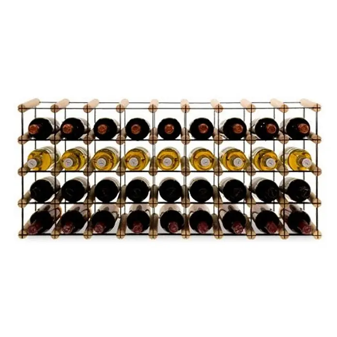 Modulares Weinregal VINOTECA MOD METAL 42,5x92,5x24,5cm 9x4 Flaschen Natur - 