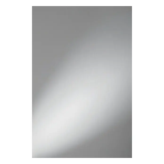 Kristall-Form Wandspiegel Jump - B x H: 40 x 60 cm - Silberner Hintergrund mit sanftem Farbverlauf, ideal für Produktpräsentationen und Designprojekte mit schimmernder Ästhetik.