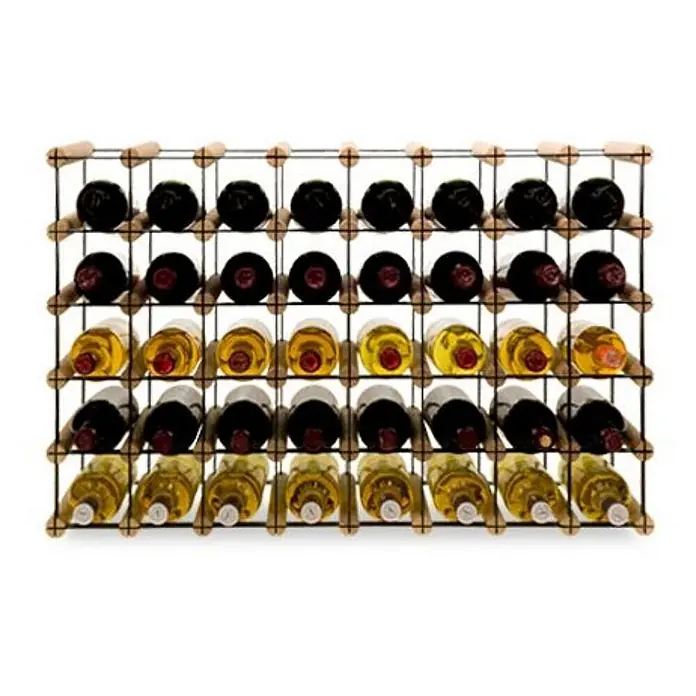 Modulares Weinregal VINOTECA MOD METAL 52,5x82,5x24,5cm 8x5 Flaschen Natur - 