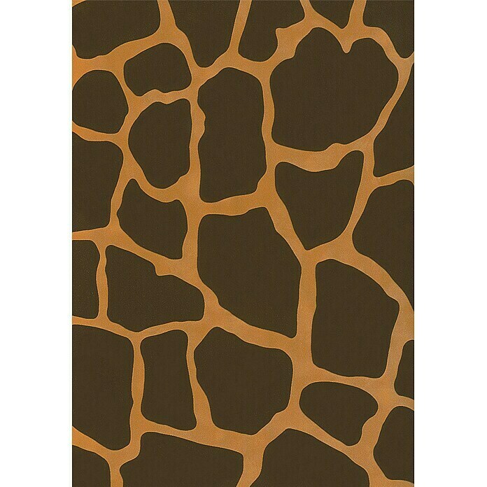 D-c-fix Velvet Edition Wildlife-Dekofolie Sambia (120 x 45 cm, Sambia, Orange/Braun, Selbstklebend)