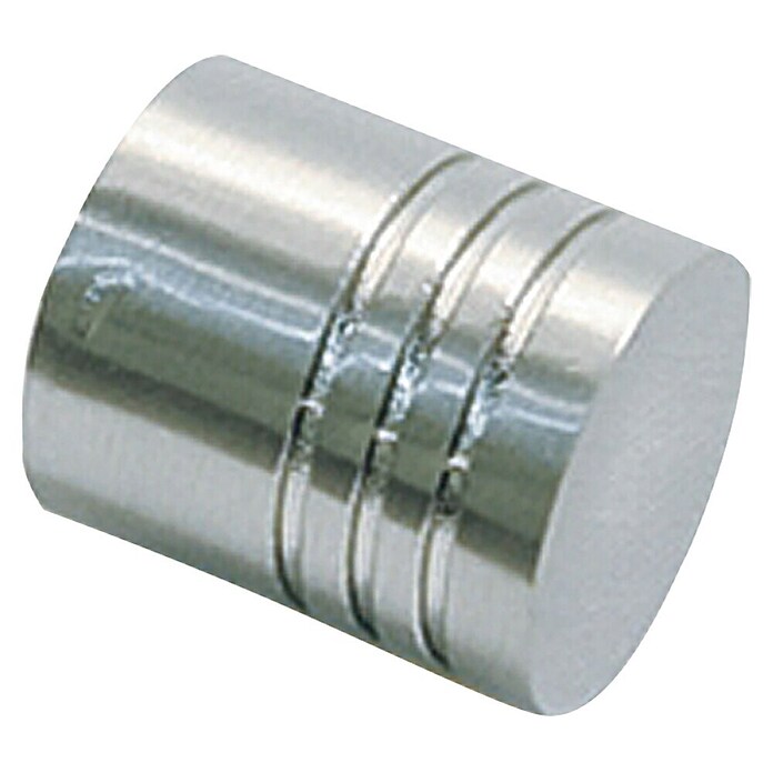 Sombra Endknopf (Zylinder, Metall, Durchmesser: 20 mm)