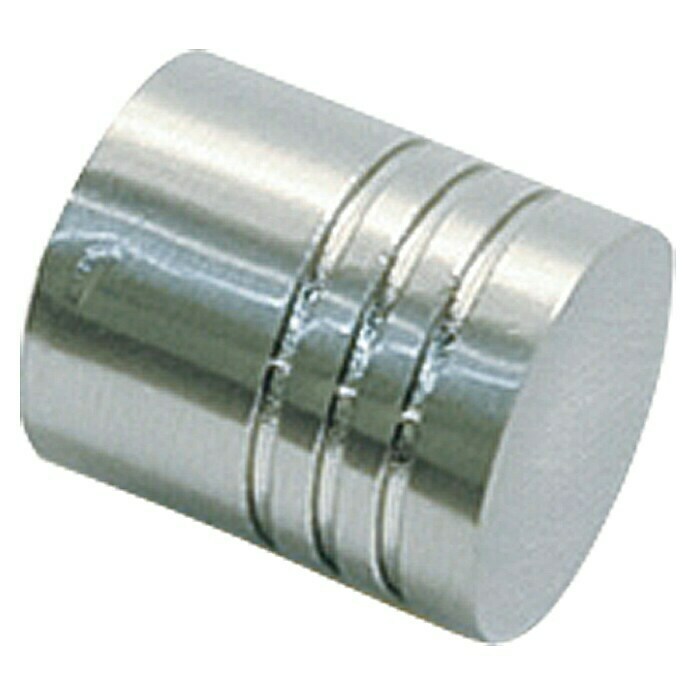 Sombra Endknopf (Zylinder, Metall, Durchmesser: 20 mm)