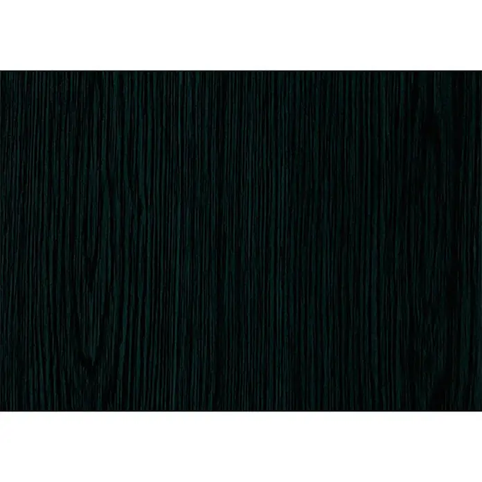 D-c-fix Holzoptikfolie Blackwood - 200 x 67,5 cm, Schwarz, Selbstklebend - Dunkles Holzfurnier mit vertikalen Maserungen, ideal für Möbel und Innenausbau, verleiht jedem Raum eine elegante Note.