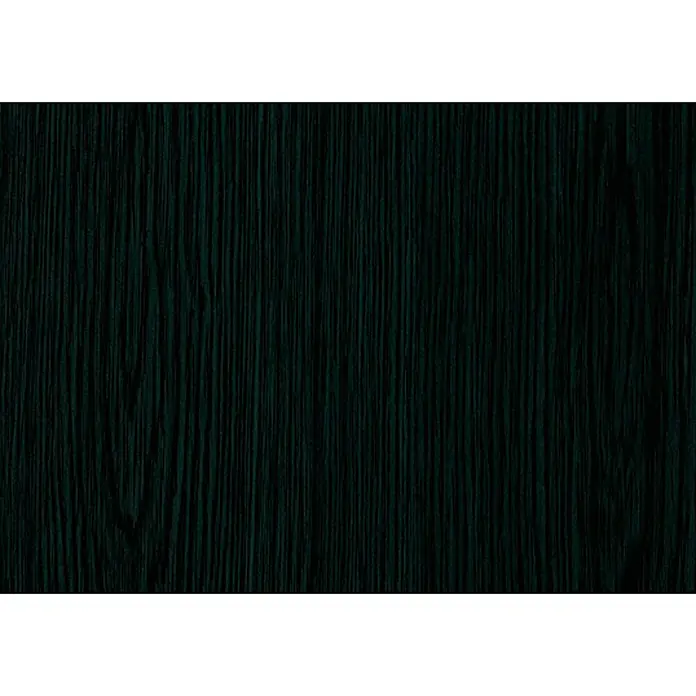 D-c-fix Holzoptikfolie Blackwood - 200 x 67,5 cm, Schwarz, Selbstklebend - Dunkles Holzfurnier mit vertikalen Maserungen, ideal für Möbel und Innenausbau, verleiht jedem Raum eine elegante Note.