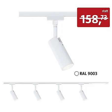 Paulmann URail LED-Schienensystem Set Tubo