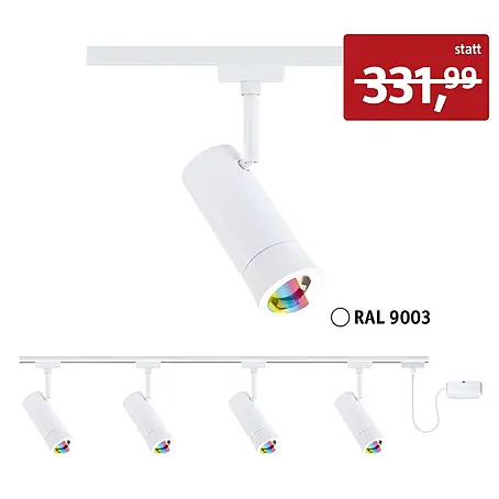 Paulmann URail LED-Schienensystem Set Tarie