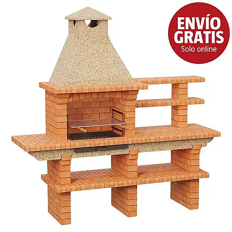 Sotnas Barbacoa de obra Barcelos Ladrillo con mesa