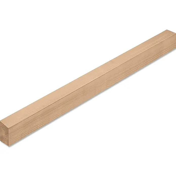 Querriegel - Douglasie, 1.780 x 68 x 34 mm, 1 Stk. - Hellbraunes, quadratisches Holzstück mit sichtbarer Maserung, ideal für Bauprojekte und Heimwerker.