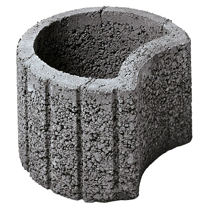 EHL Pflanzstein Stützflor (Grau, 35 x 28 x 20 cm, Beton)