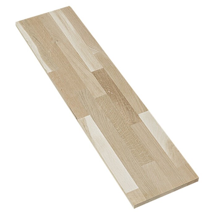 Exclusivholz Verlijmd houten paneel (Eiken, 800 x 200 x 18 mm)