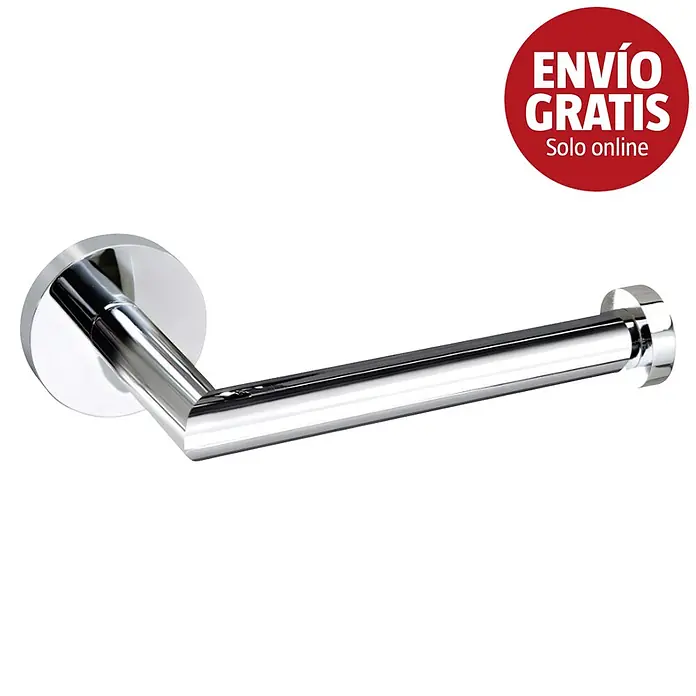 Bath Stage B-Good Portarrollos de reserva - Cromo, Brillante - Portarrollos de papel higiénico cromado con base redonda.