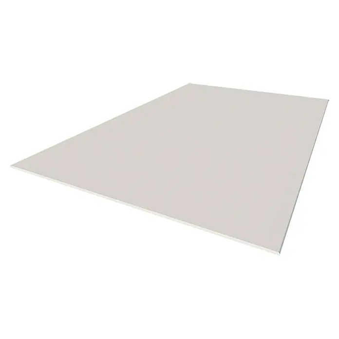 Knauf Feuerschutzplatte GKF - 2.000 x 1.250 x 18 mm - Aufnahme einer einzelnen Gipskartonplatte, die sich ideal für Bauprojekte und Renovierungen eignet. Ihre glatte Oberfläche ist bereit zum Anstreichen.
