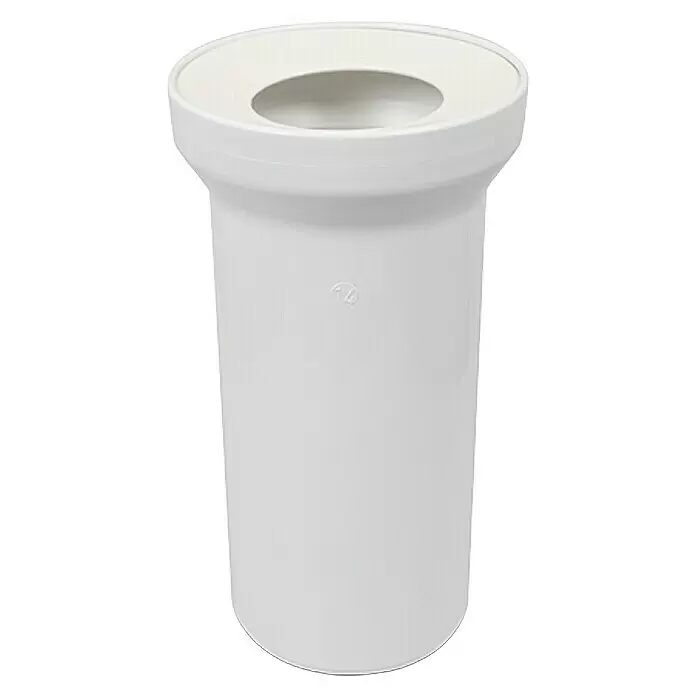 Admiral WC-Anschlussstutzen - Länge: 25 cm, Weiß