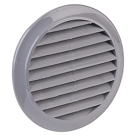Air-Circle Mauerlüfter (Grau, Durchmesser Anschlussstutzen: 100 mm, Mit Fliegennetz)