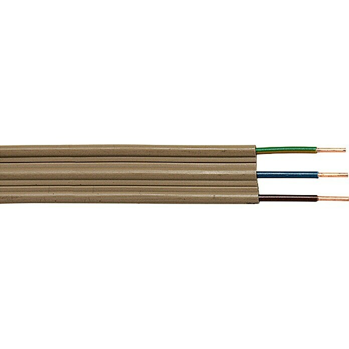Plosnati kabel (NYIF-J3G1,5, 10 m, Beige)