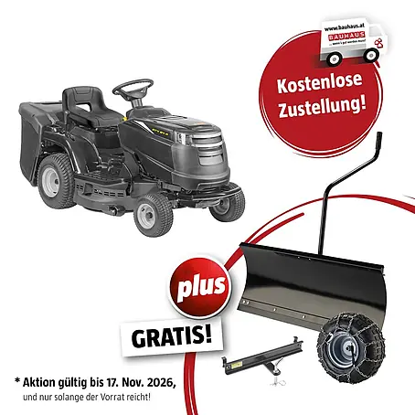 Alpina  Rasentraktor Set