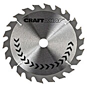 Craftomat Disco de sierra HM (184 mm, Orificio: 16 mm, 22 dientes)