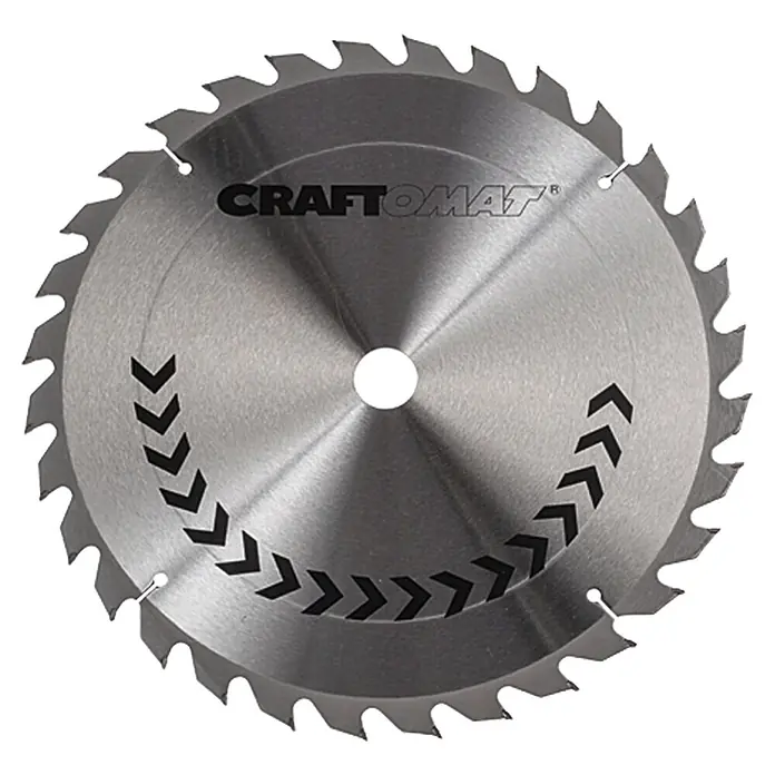 Craftomat Disco de sierra HM - 350 mm, Orificio: 30 mm, 32 ud., Espesor de hoja de sierra: 3,5 mm - Hoja de sierra circular Craftomat con dientes afilados para cortes de precisión. Ideal para carpintería y proyectos de bricolaje.