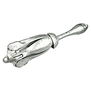 Talamex Ancla plegable (1,5 kg, Acero, Galvanizado al fuego)
