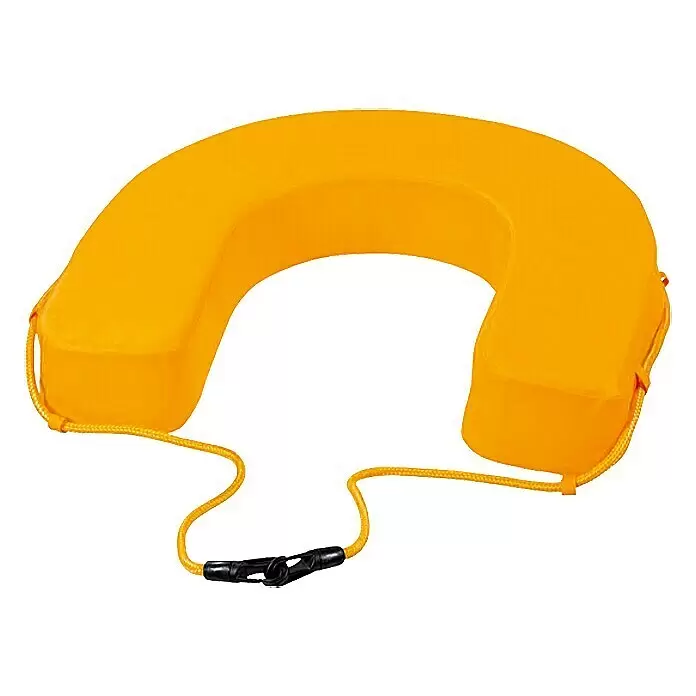 Rettungsring - Form: Hufeisen, Gelb