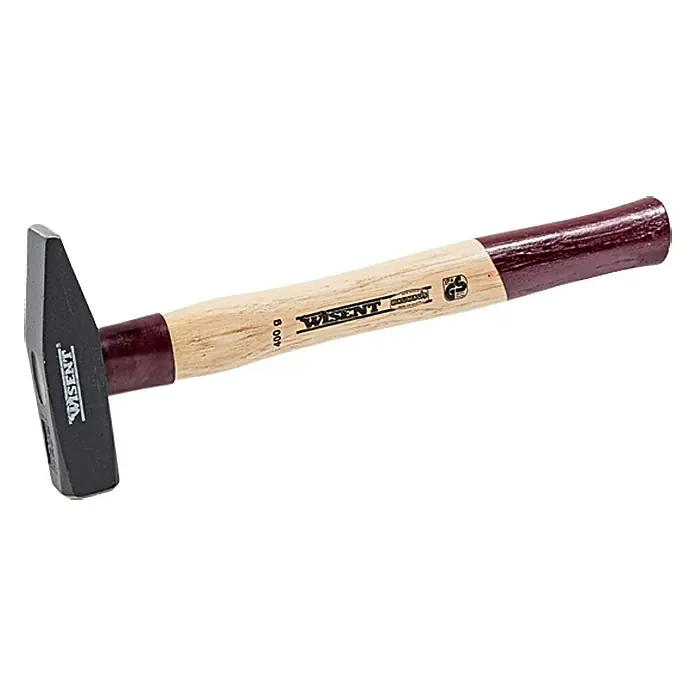 Wisent Schlosserhammer - 400 g, Holz Hickory - Der Wisent Schlosserhammer 400g mit seinem ergonomischen Holzstiel. Ideal für den professionellen Einsatz und den Heimwerker.