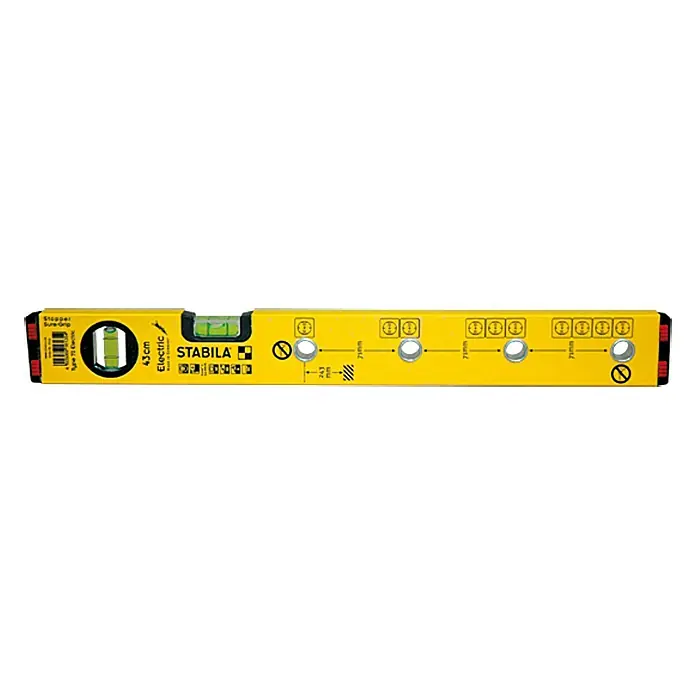 Waterpas,70Electric tbv inbouwdozen 43cm, 16135 | Gereedschappen B.V Waterpas,70Electric tbv inbouwdozen 43cm, 16135 | Gereedschappen B.V
