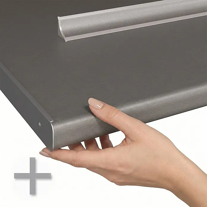Küchenzeile R-Line 280 cm Weiß Art.-Nr. 70615 - 