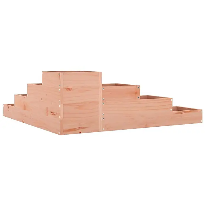 vidaXL Garten Pflanzgefäß 4 stufig 106x104,5x36 cm Massivholz Douglasie - 