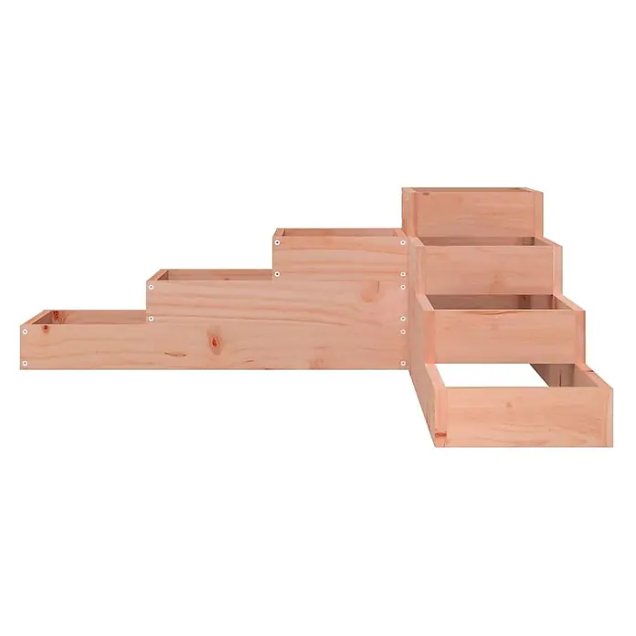 vidaXL Garten Pflanzgefäß 4 stufig 106x104,5x36 cm Massivholz Douglasie - 
