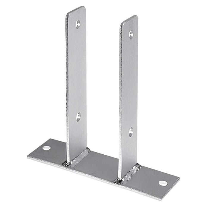 Stabilit Soporte en U para postes (91 x 71 x 101 mm, Galvanizado al fuego)