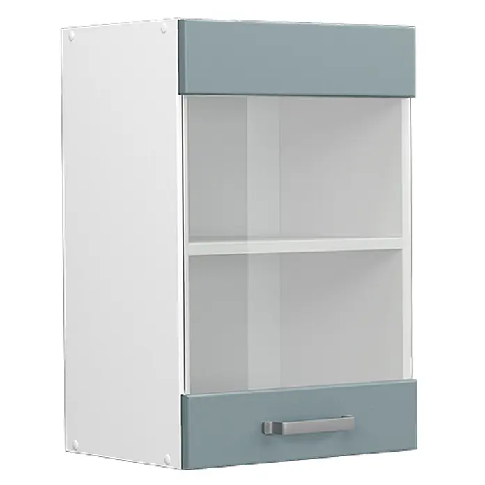 Küchenfront R-Line 39.6 cm Blau-Grau Art.-Nr. 40936 - 