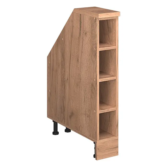 Küchenschrank für Dachschrägen R-Line 15 cm Goldkraft Eiche Art.-Nr. 60012 - 