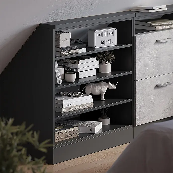 Küchenschrank für Dachschrägen R-Line 80 cm Anthrazit Art.-Nr. 60688 - 