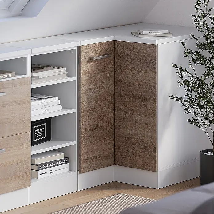 Küchenschrank für Dachschrägen R-Line 75.6 cm Sonoma Art.-Nr. 59974 - 