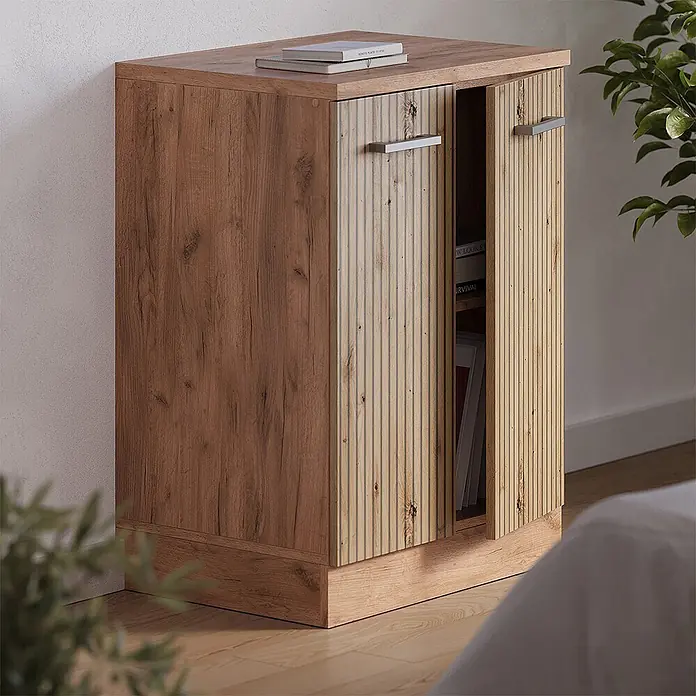 Küchenschrank für Dachschrägen R-Line 60 cm Artisan-Eiche Art.-Nr. 61757 - 