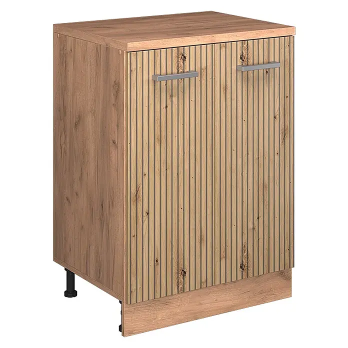 Küchenschrank für Dachschrägen R-Line 60 cm Artisan-Eiche Art.-Nr. 61757 - 